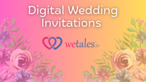 Digital wedding invitation 