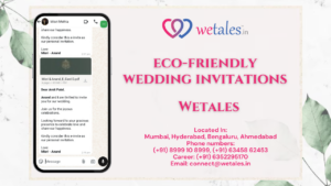 Eco-friendly wedding invitations image